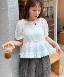 w closet | 【2WAY/5色展開】オフショルフリルブラウス 夏服(シャツ/ブラウス)