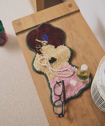 SAHIR | 【SAHIR サヒール】Accent mat flower3 アクセントマット(ラグ/マット)