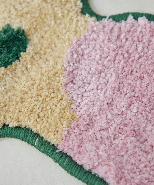 SAHIR(サヒール)の「【SAHIR サヒール】Accent mat flower3 アクセントマット(ラグ/マット・レディース・グリーン・0)」の12枚目の写真