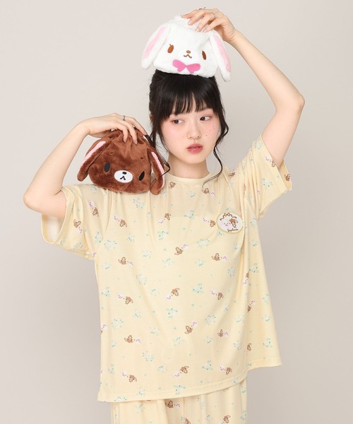 Heather(ヘザー)の「【サンリオキャラクターズ】フェイスポーチ 1045817(ポーチ・レディース・ホワイト/ベージュ/ブラウン/オフホワイト・ONE SIZE)」の5枚目の写真