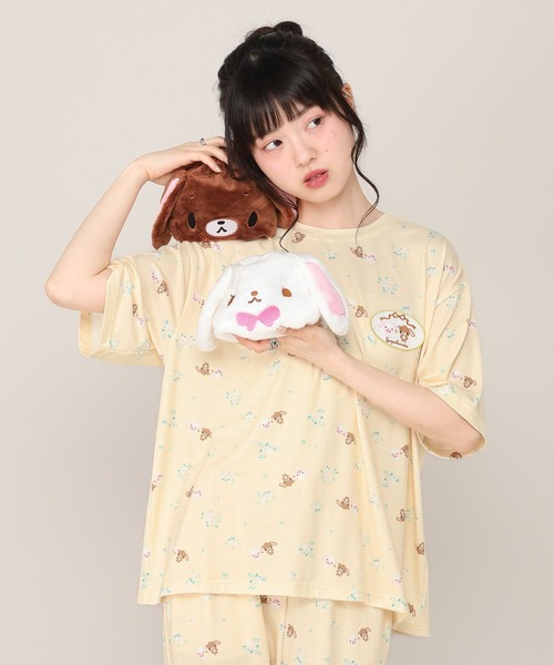 Heather(ヘザー)の「【サンリオキャラクターズ】フェイスポーチ 1045817(ポーチ・レディース・ホワイト/ベージュ/ブラウン/オフホワイト・ONE SIZE)」の7枚目の写真