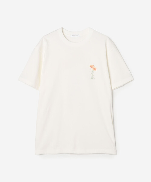 Bshop(ビショップ)の「History of Art | プリントTシャツ FLOWER MEN(Tシャツ/カットソー・メンズ・ホワイト系その他・L/M/XL)」の2枚目の写真