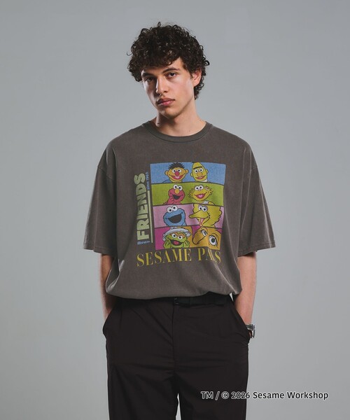 別注】＜URBAMENT＞「セサミストリート」半袖 Tシャツ（Tシャツ