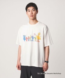 【別注】<URBAMENT>「セサミストリート」半袖 Tシャツ