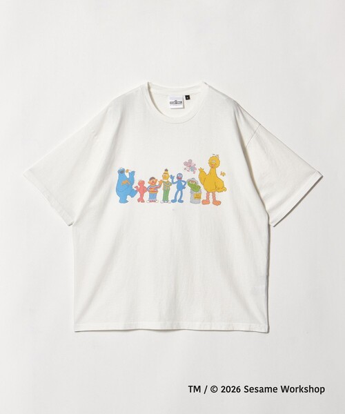 別注】＜URBAMENT＞「セサミストリート」半袖 Tシャツ（Tシャツ