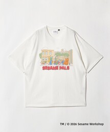 【別注】<URBAMENT>「セサミストリート」半袖 Tシャツ