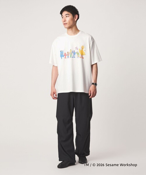 green label relaxing(グリーンレーベルリラクシング)の「【別注】<URBAMENT>「セサミストリート」半袖 Tシャツ(Tシャツ/カットソー・メンズ・その他2/その他4/オフホワイト/ダークブラウン/ブラック/その他1/その他6/その他5/その他3・S/L/M)」の19枚目の写真