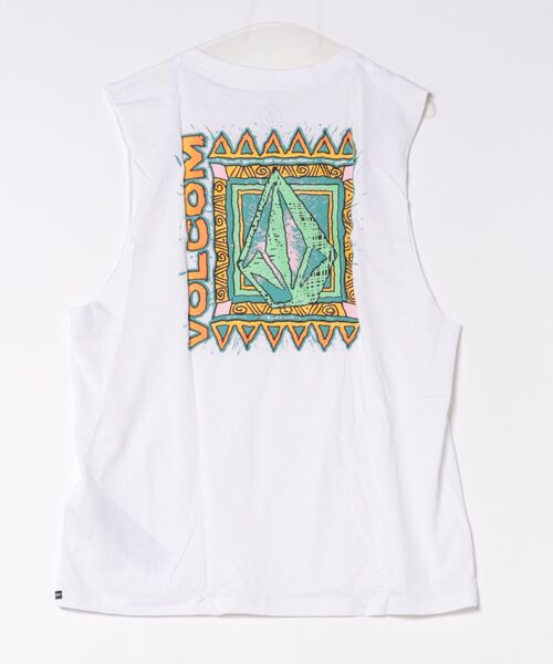VOLCOM(ボルコム)の「VOLCOM メンズ BODIE SLVLS タンクトップ 【2026年夏モデル】(タンクトップ・メンズ・ホワイト・MEDIUM/LARGE/X-LARGE)」の2枚目の写真