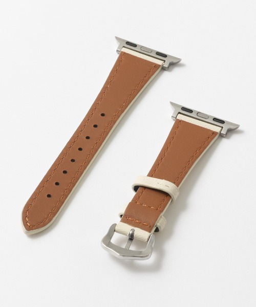 emonique（エモニーク）の「PUレザー アップルウォッチバンド Apple Watch バンド【38mm/40mm/41mm 対応】（デジタル腕時計・レディース・ブラック/ベージュ/ピンク/オリーブ/グレー系/ホワイト/ブラック系/ブラウン/ブラウン系/ホワイト系・38）」の14枚目の写真