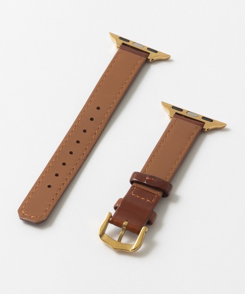 emonique（エモニーク）の「PUレザー アップルウォッチバンド Apple Watch バンド【38mm/40mm/41mm 対応】（デジタル腕時計・レディース・ブラック/ベージュ/ピンク/オリーブ/グレー系/ホワイト/ブラック系/ブラウン/ブラウン系/ホワイト系・38）」の17枚目の写真