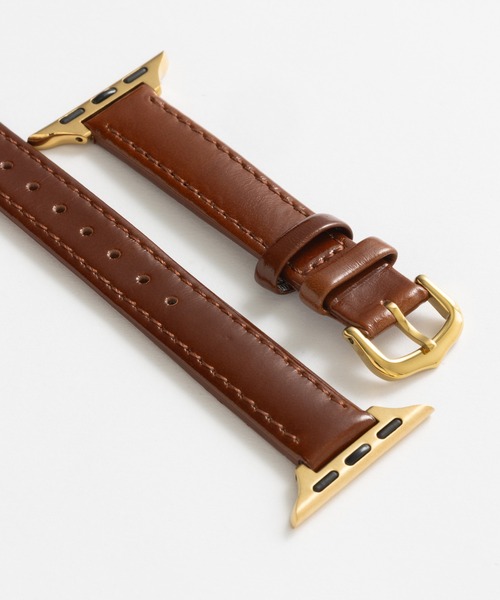 emonique（エモニーク）の「PUレザー アップルウォッチバンド Apple Watch バンド【38mm/40mm/41mm 対応】（デジタル腕時計・レディース・ブラック/ベージュ/ピンク/オリーブ/グレー系/ホワイト/ブラック系/ブラウン/ブラウン系/ホワイト系・38）」の15枚目の写真