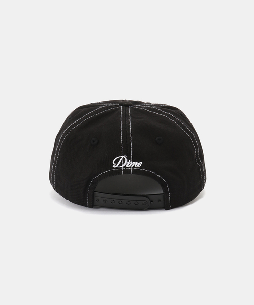 DIME(ダイム)の「【Dime/ダイム】 CURSIVE DENIM WORKER CAP(キャップ・レディース・ブラウン/スカイブルー/ブラック・FREE)」の6枚目の写真