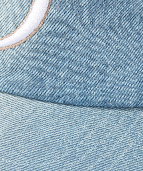 DIME(ダイム)の「【Dime/ダイム】 CURSIVE DENIM WORKER CAP(キャップ・レディース・ブラウン/スカイブルー/ブラック・FREE)」の14枚目の写真