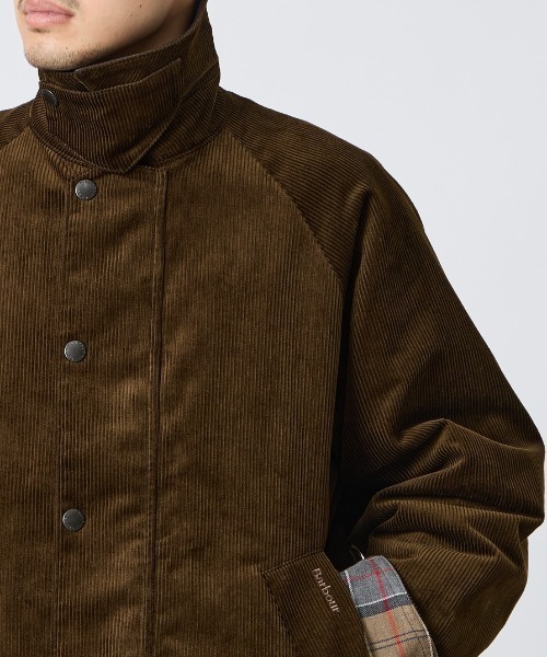 Barbour（バブアー）の「【WEB先行予約】[Barbour/バブアー] 別注 TRANSPORT トランスポートコーデュロイジャケット（その他アウター・レディース・グレイッシュベージュ/ブラウン・42/40/38/36/34）」の3枚目の写真