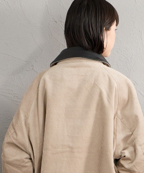 Barbour（バブアー）の「【WEB先行予約】[Barbour/バブアー] 別注 TRANSPORT トランスポートコーデュロイジャケット（その他アウター・レディース・グレイッシュベージュ/ブラウン・42/40/38/36/34）」の17枚目の写真