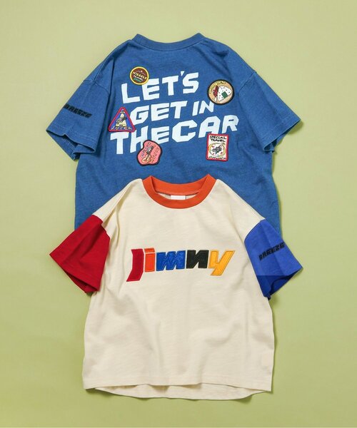 BREEZE(ブリーズ)の「Jimny ワッペンTシャツ(Tシャツ/カットソー・キッズ・レインボー/インディゴブルー・140/130/80/90/100/110/120)」の14枚目の写真