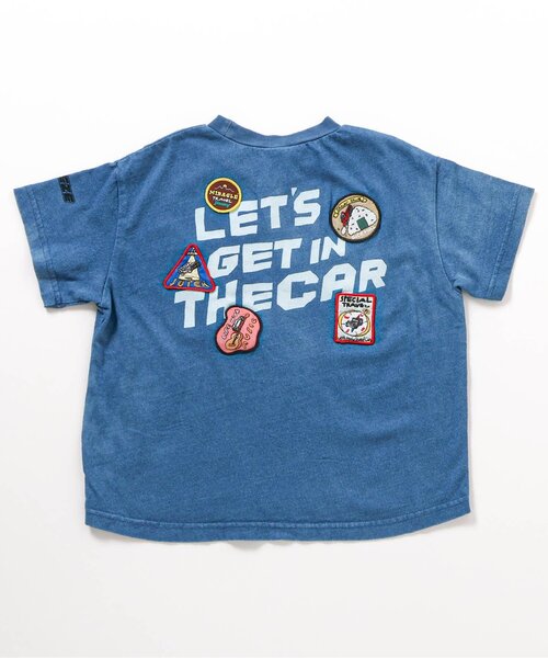 BREEZE(ブリーズ)の「Jimny ワッペンTシャツ(Tシャツ/カットソー・キッズ・レインボー/インディゴブルー・140/130/80/90/100/110/120)」の4枚目の写真