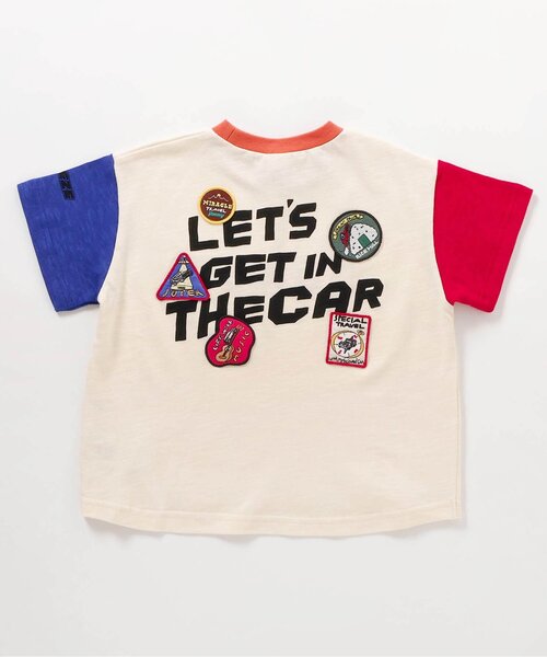 BREEZE(ブリーズ)の「Jimny ワッペンTシャツ(Tシャツ/カットソー・キッズ・レインボー/インディゴブルー・140/130/80/90/100/110/120)」の11枚目の写真