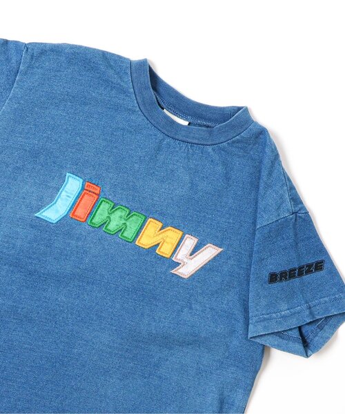 BREEZE(ブリーズ)の「Jimny ワッペンTシャツ(Tシャツ/カットソー・キッズ・レインボー/インディゴブルー・140/130/80/90/100/110/120)」の5枚目の写真