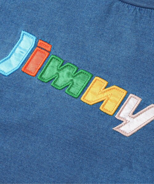 BREEZE(ブリーズ)の「Jimny ワッペンTシャツ(Tシャツ/カットソー・キッズ・レインボー/インディゴブルー・140/130/80/90/100/110/120)」の6枚目の写真