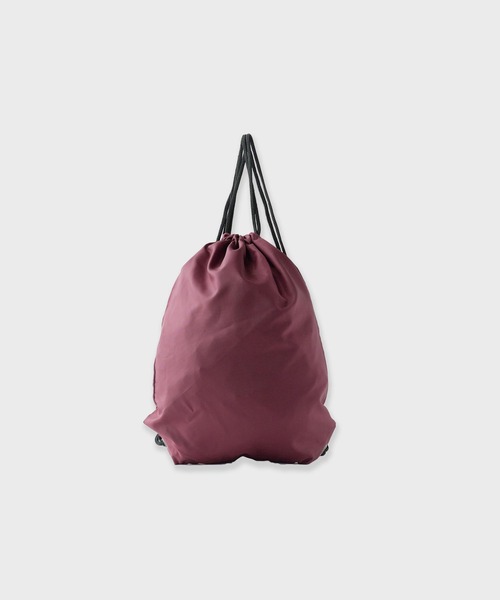UNSTOA(アンストア)の「Premium gymsac ナップサック / 秋服 冬服(ショルダーバッグ・メンズ・ブラック/バーガンディー/グレー/ネイビー・FREE)」の4枚目の写真