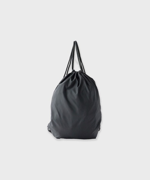 UNSTOA(アンストア)の「Premium gymsac ナップサック / 秋服 冬服(ショルダーバッグ・メンズ・ブラック/バーガンディー/グレー/ネイビー・FREE)」の2枚目の写真