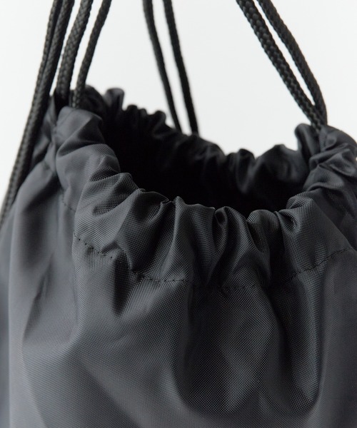 UNSTOA(アンストア)の「Premium gymsac ナップサック / 秋服 冬服(ショルダーバッグ・メンズ・ブラック/バーガンディー/グレー/ネイビー・FREE)」の10枚目の写真