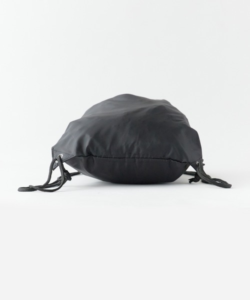 UNSTOA(アンストア)の「Premium gymsac ナップサック / 秋服 冬服(ショルダーバッグ・メンズ・ブラック/バーガンディー/グレー/ネイビー・FREE)」の16枚目の写真