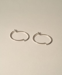 【novice】Slim Hoop Pierce［Stainless］