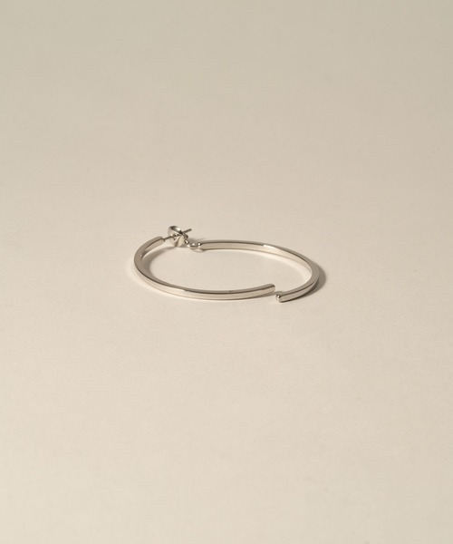 novice（ノーヴィス）の「【novice】Slim Hoop Pierce［Stainless］（ピアス（両耳用）・レディース・ゴールド/シルバー・FREE）」の5枚目の写真