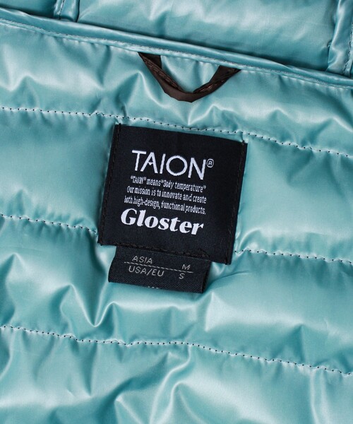TAION(タイオン)の「【TAION/タイオン】配色別注 ライトダウンフーディ パッカブル(ダウンジャケット/コート・メンズ・ブラウン/サックスブルー/ネイビー/ブラック・M/S/L)」の16枚目の写真