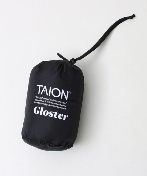 TAION(タイオン)の「【TAION/タイオン】配色別注 ライトダウンフーディ パッカブル(ダウンジャケット/コート・メンズ・ブラウン/サックスブルー/ネイビー/ブラック・M/S/L)」の20枚目の写真