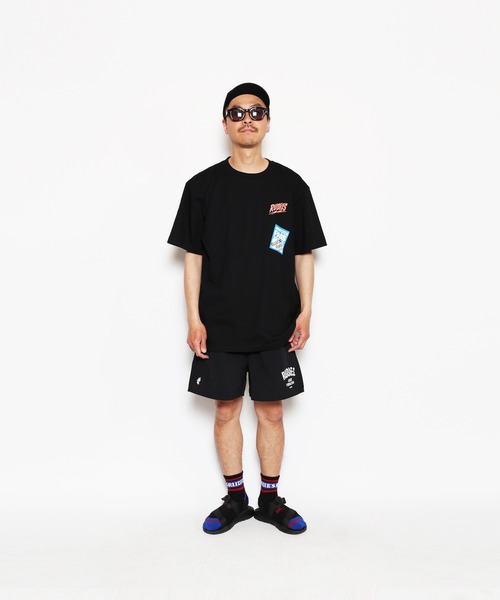 RUDIE'S（ルーディーズ）の「BRISTLE TEE（Tシャツ/カットソー・メンズ・ブラック/ホワイト・L/XL/XXL）」の2枚目の写真