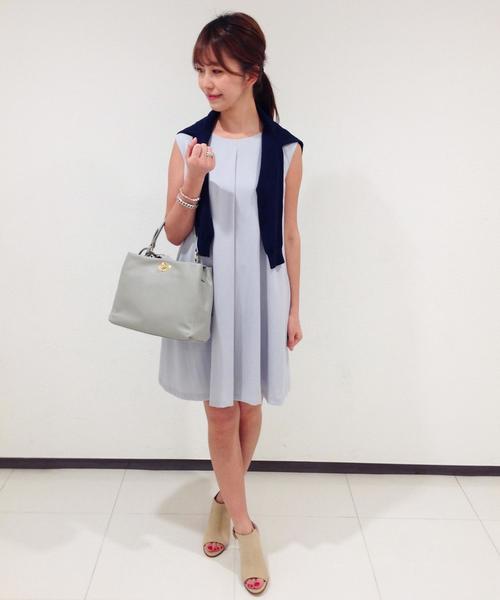 Jewel Changes（ジュエルチェンジズ）の「【AneCan掲載】★JOC PEアサチョウ タック フレア ワンピース /  AneCan / アネキャン / 雑誌掲載（ワンピース・レディース・ブラック/ブラウン/ライトブルー・FREE）」の18枚目の写真