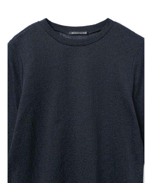 mizuiroind（ミズイロインド）の「mizuiro ind レースジャカードプルオーバー（Tシャツ/カットソー・レディース・オフホワイト/ブラック・FREE）」の16枚目の写真