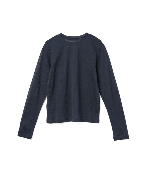 mizuiroind（ミズイロインド）の「mizuiro ind レースジャカードプルオーバー（Tシャツ/カットソー・レディース・オフホワイト/ブラック・FREE）」の18枚目の写真