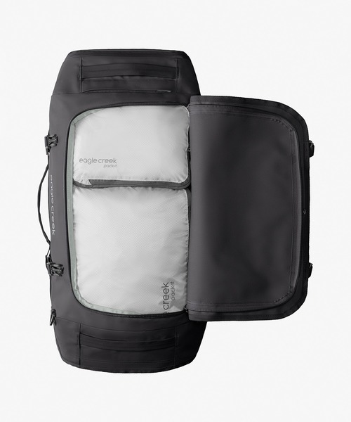 EagleCreek(イーグルクリーク)の「EagleCreek/Cargo Hauler Duffel 60L/カーゴホーラー ダッフル 60L(ドラムバッグ・メンズ・ブラック・FREE)」の8枚目の写真