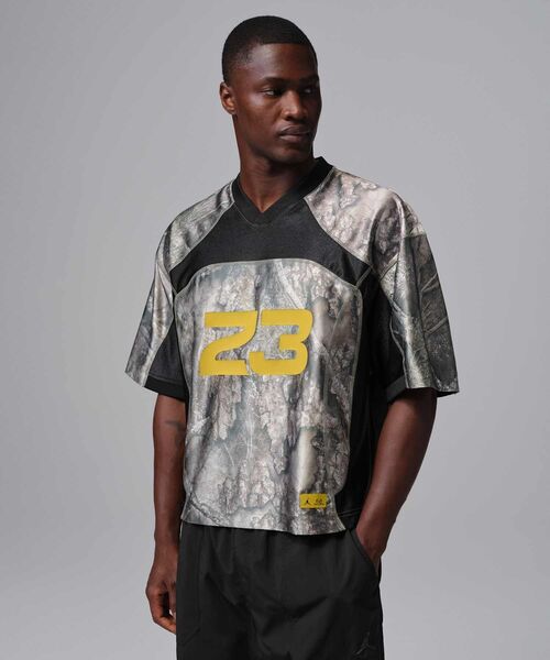 JORDAN BRAND(ジョーダンブランド)の「ジョーダン ブルックリン メンズ リアルツリー ジャージートップス / Jordan Brooklyn Men's Realtree Jersey IM9869-100 White(Tシャツ/カットソー・メンズ・ホワイト・M/S)」の1枚目の写真