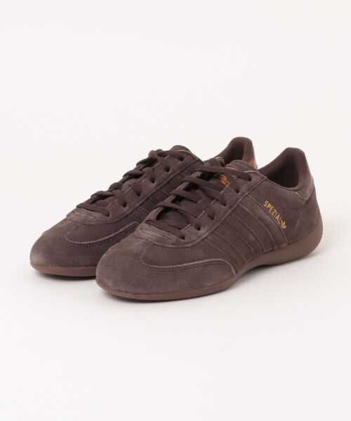 adidas(アディダス)の「ADIDAS アディダス HANDBALL SPEZIAL LO PRO W ハンドボール スペツィアル ロー プロ W LA3430 ABC-MART限定 *DARK/DARK/GUM5(スニーカー・メンズ・ブラウン・24.5cm/24.0cm/23.5cm/23.0cm/22.5cm/28.0cm/27.5cm/27.0cm/26.5cm/26.0cm/25.5cm/25.0cm)」の1枚目の写真