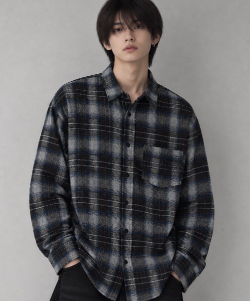 Openyard/オープンヤード』DUST CHECK SHIRT/ダストチェックシャツ OY