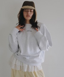 anuke（アンヌーク）の「Embroidery Over Sweat（スウェット）」