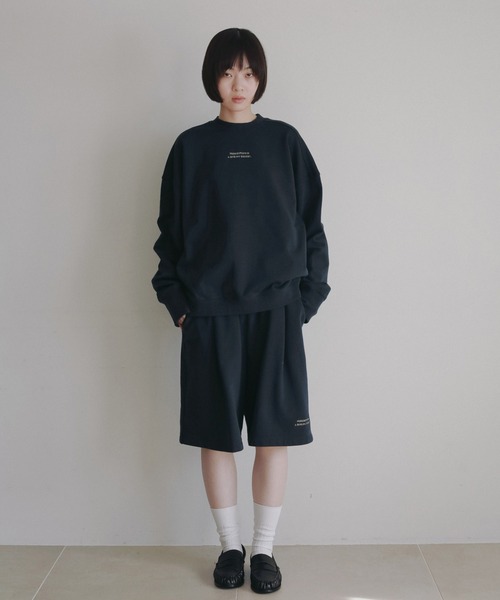 anuke（アンヌーク）の「Embroidery Over Sweat（スウェット・レディース・ネイビー/ブラウン/グレー・FREE）」の13枚目の写真