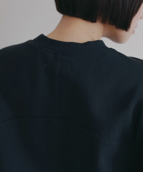 anuke（アンヌーク）の「Embroidery Over Sweat（スウェット・レディース・ネイビー/ブラウン/グレー・FREE）」の15枚目の写真
