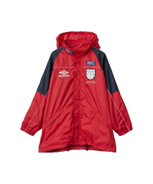 HYSTERIC GLAMOUR(ヒステリックグラマー)の「GREEN SONIC スタンドカラージャケット(ブルゾン・メンズ・ネイビー/レッド/ブラック・X-LARGE/LARGE/MEDIUM/SMALL)」の5枚目の写真