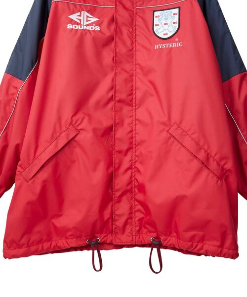 HYSTERIC GLAMOUR(ヒステリックグラマー)の「GREEN SONIC スタンドカラージャケット(ブルゾン・メンズ・ネイビー/レッド/ブラック・X-LARGE/LARGE/MEDIUM/SMALL)」の9枚目の写真