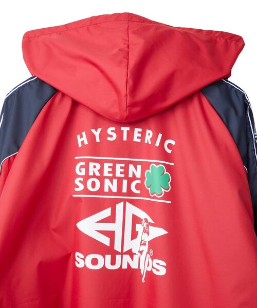 HYSTERIC GLAMOUR(ヒステリックグラマー)の「GREEN SONIC スタンドカラージャケット(ブルゾン・メンズ・ネイビー/レッド/ブラック・X-LARGE/LARGE/MEDIUM/SMALL)」の11枚目の写真