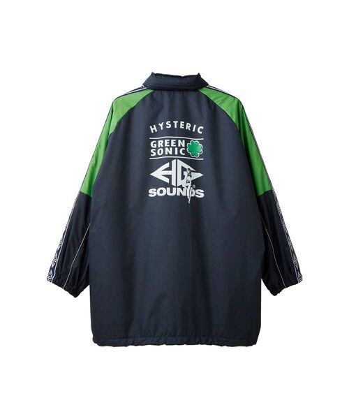 HYSTERIC GLAMOUR(ヒステリックグラマー)の「GREEN SONIC スタンドカラージャケット(ブルゾン・メンズ・ネイビー/レッド/ブラック・X-LARGE/LARGE/MEDIUM/SMALL)」の13枚目の写真