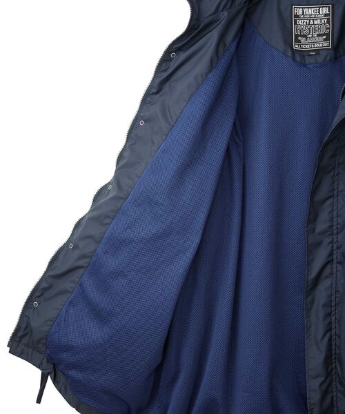HYSTERIC GLAMOUR(ヒステリックグラマー)の「GREEN SONIC スタンドカラージャケット(ブルゾン・メンズ・ネイビー/レッド/ブラック・X-LARGE/LARGE/MEDIUM/SMALL)」の15枚目の写真