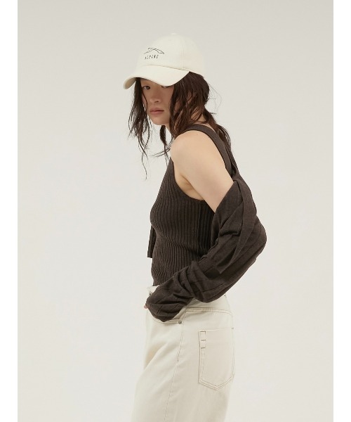 LA PEAU DE GEM(ラポドゥジェム)の「【 LA PEAU DE GEM 】 antipilling two piece knit / アンチピリング2pニット(ニット/セーター・レディース・ブラック/ブラウン/グリーン・FREE)」の18枚目の写真