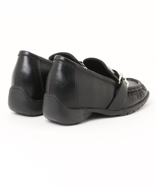 Bella lume(ベッラルーメ)の「《Bella Lume(ベッラルーメ)》インヒールスニーカーローファー(ローファー・レディース・ブラック・MEDIUM/SMALL/LARGE)」の2枚目の写真